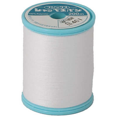 他サイト： ナガイレーベン　シャッペスパンミシン糸 普通地用 60番手 200m 401番色　60-200M-401の商品画像