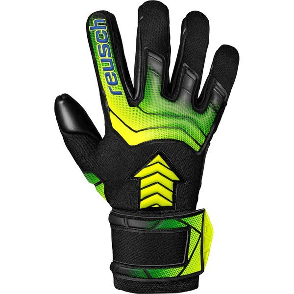 REUSCH アトラクト AB1 インフィニティ ブラック/セイフティ イエロー/ブラック 9号 5560764 7052 キーパー手袋