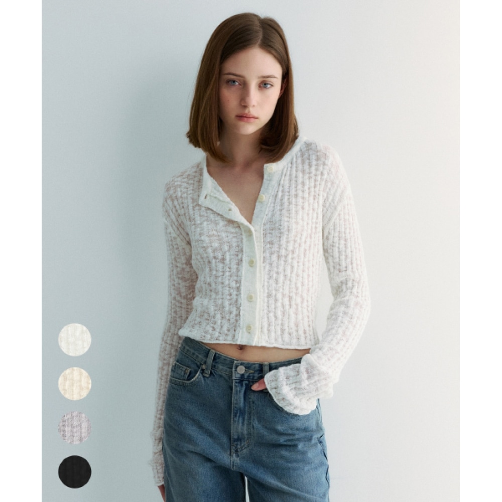 SUARE WOMENS (レディース) ウィンディコットンクロップドカーディガン-4色