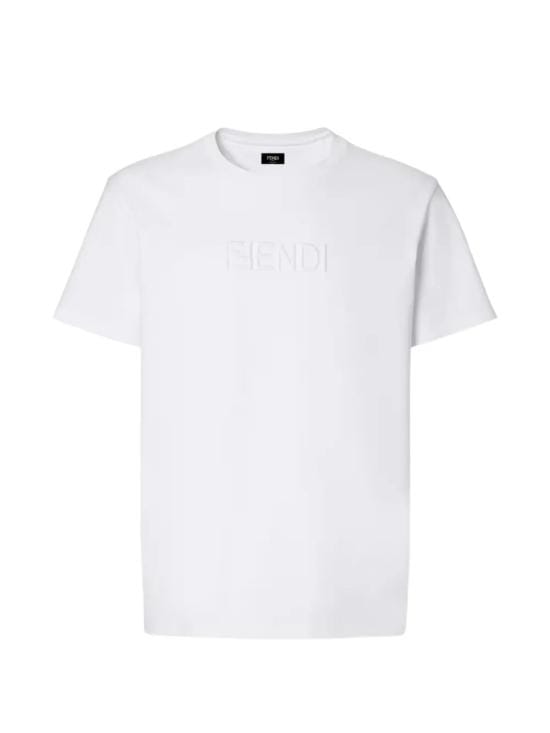 FENDI Men Tops FY1319 AY0G F0QA0 BIANCO