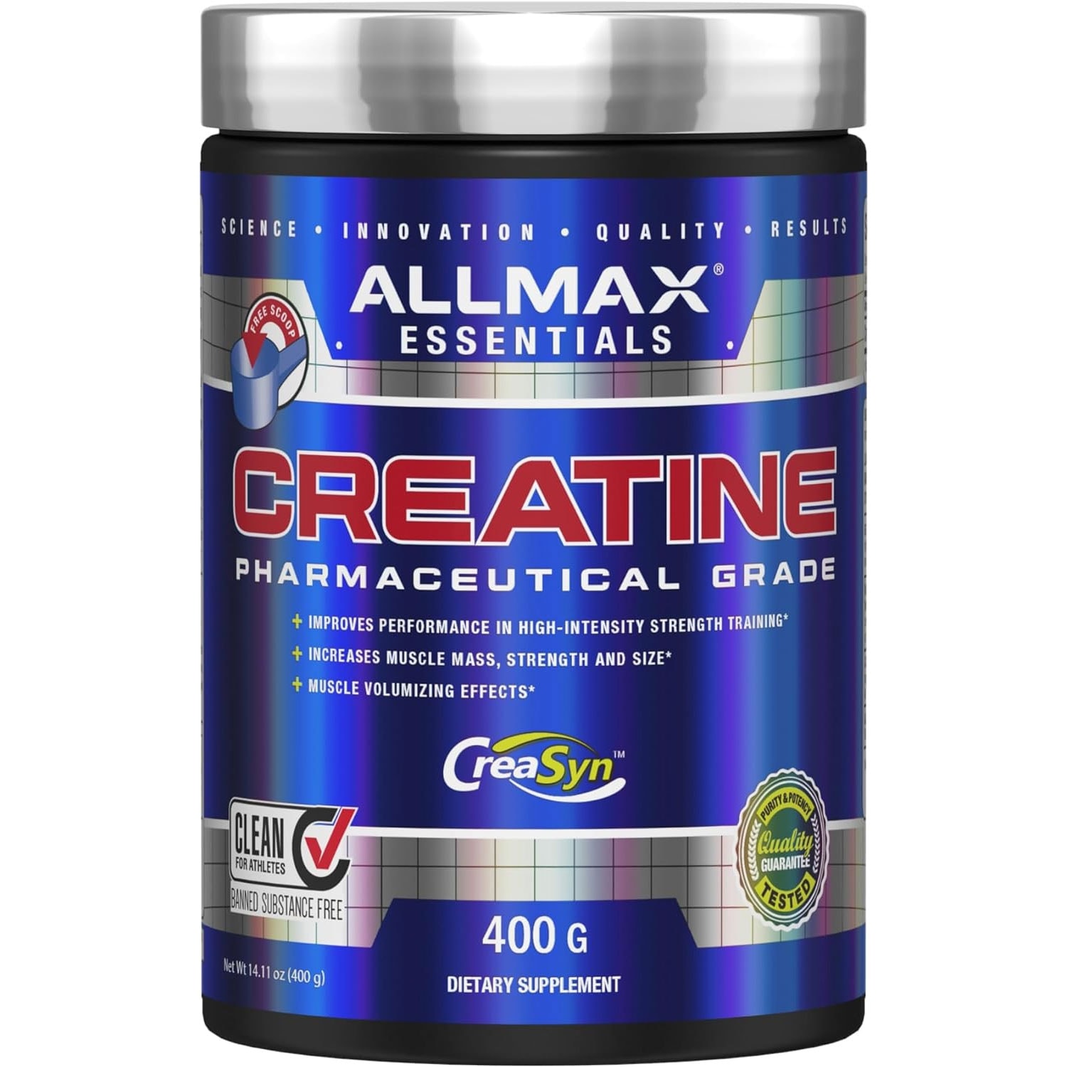 AllMax Nutrition - 100%nnwrdph1 クレアチン モノハイド レート - 14.1ポンド