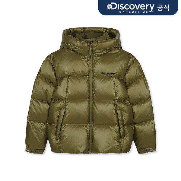 グロッシーダウンショートパディング（N/OLIVE）_