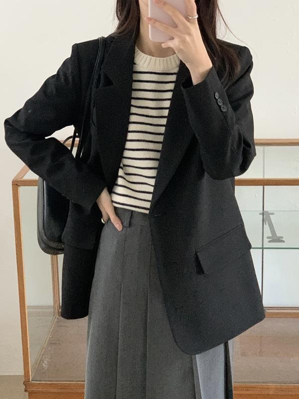 26SS)ボボレタリングJK( 자체제작, 국내생산, 봄신상, 스판