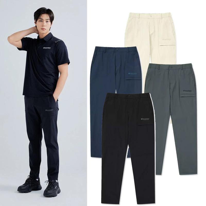 [24S/S] DMPTGA043 男性フレッシュベント ハイストレッチ カーゴパンツ 登山 旅行 ゴルフ パンツ