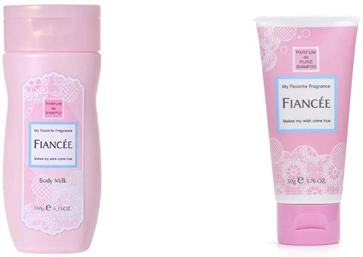 【セット買い】フィアンセ ボディミルクローション ピュアシャンプーの香り & ハンドクリーム ピュア