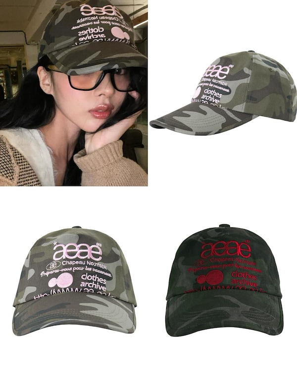 Qoo10 aeae WEB LOGO CAMO ロゴ キャッ