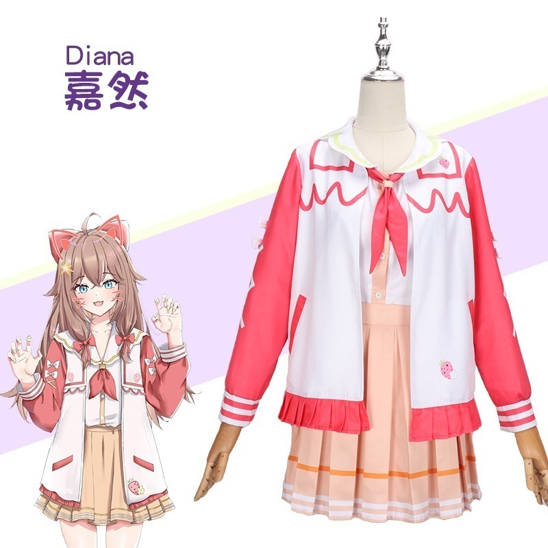 バーチャルライバー YouTuber Vtuber にじさんじ Diana コスプレ 衣装 変装 仮装 コスチューム クリスマス ハロウィン 5,102円