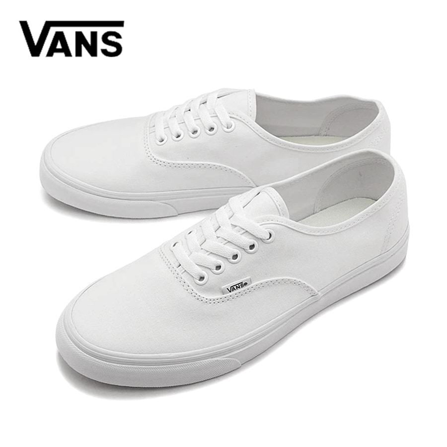 VANS ヴァンズ オーセンティック スニーカー AUTHENTIC TRUE WHITE ホワイト メンズ レディース バンズ