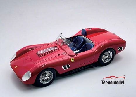 テクノモデル 1/18 フェラーリ 250 TR59-60 プレス レッド【TM18-261A】 ミニカー TM18-261A フェラーリ 250 TR59-60 プレス レッド