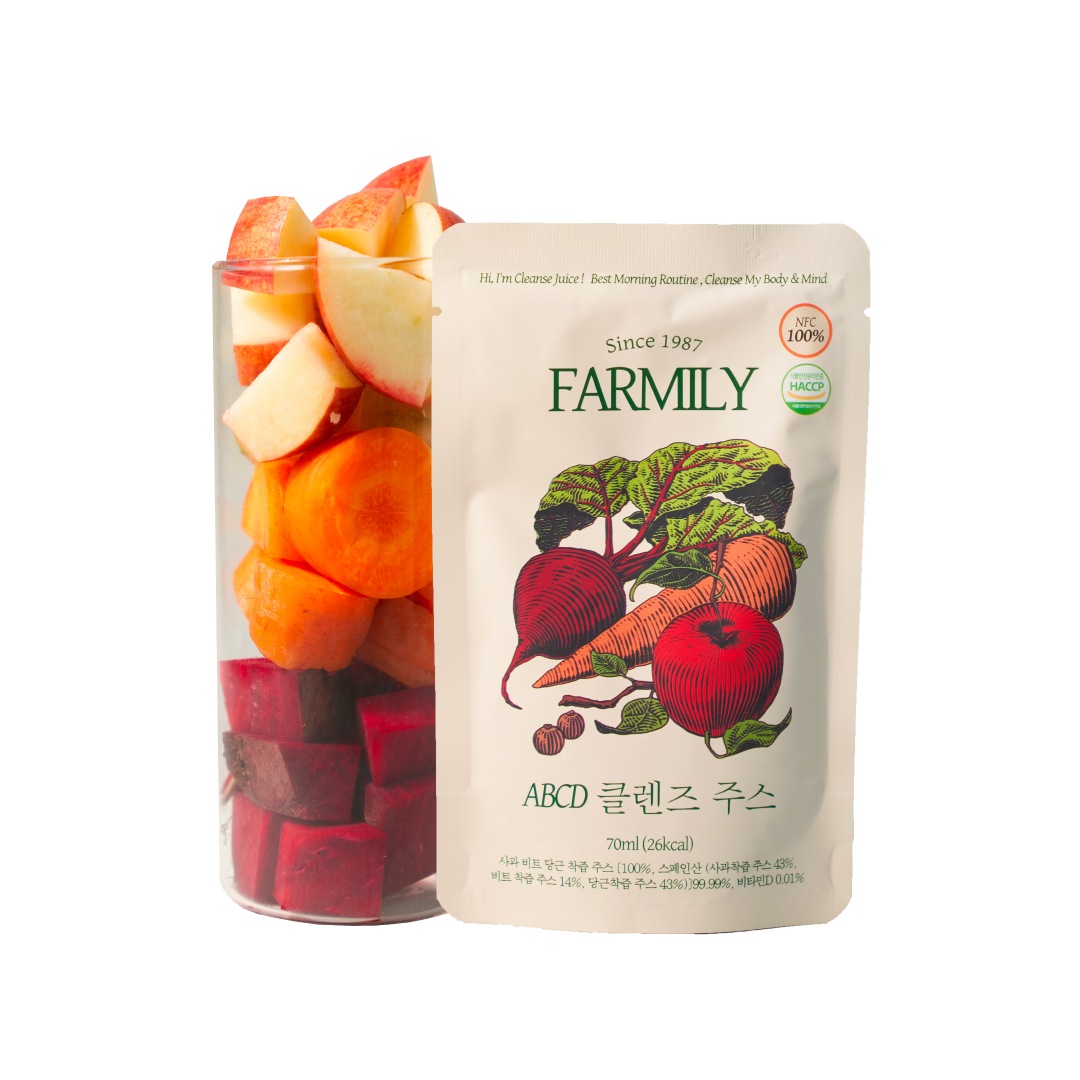 ABCDクレンズジュース(オリーブヤング１位 デトックス ダイエット アイドルジュース)1ヵ月分
