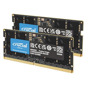 crucial 32GB Kit(2x16GB)DDR5-5600 SODIMM CL46(16Gbit) CT2K16G56C46S5