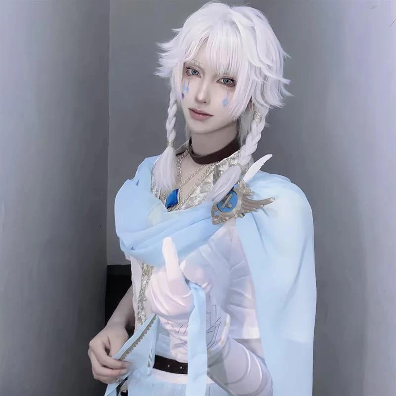 Identity Vアイデンティティ V預言者ホワイト 真実の預言の下で ハロウィンセット 白い靴付き