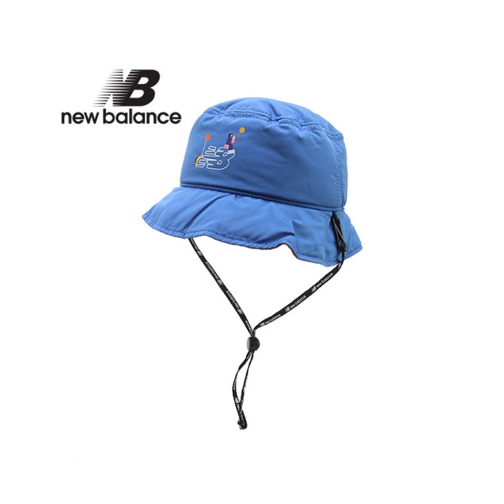ニューバランスキッズ NB x KDY リバーシブルバケットハット (NK8BCF204U-50) _ブルー