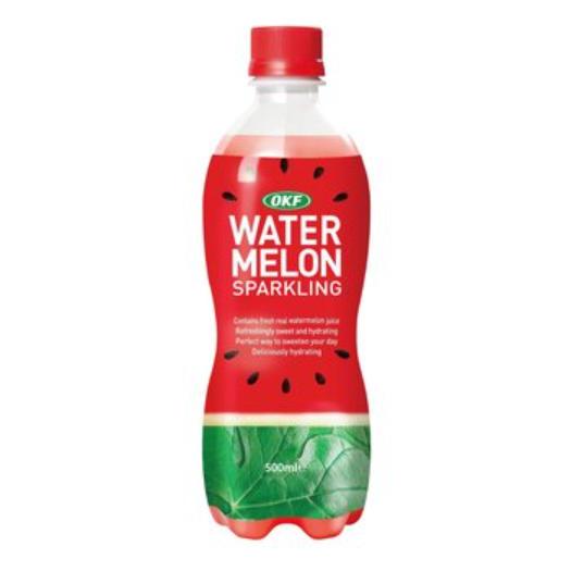【倉庫直送】OKF スイカスパークリングジュース 500mlx12 x 2個セット