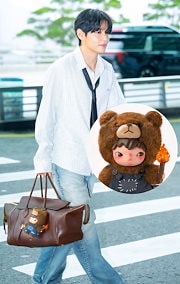 Qoo10] HYBE 【公式】BTS ジン 着用 キャップ ビ : KPOP