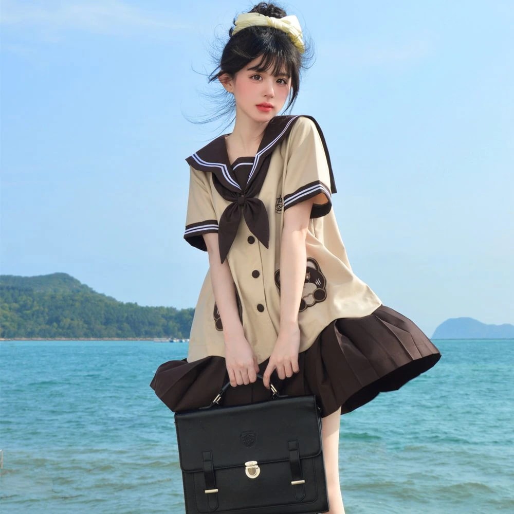 ハロウィン コスプレ制服 セット 秋 JKかわいいjk制服半袖セーラー服セット