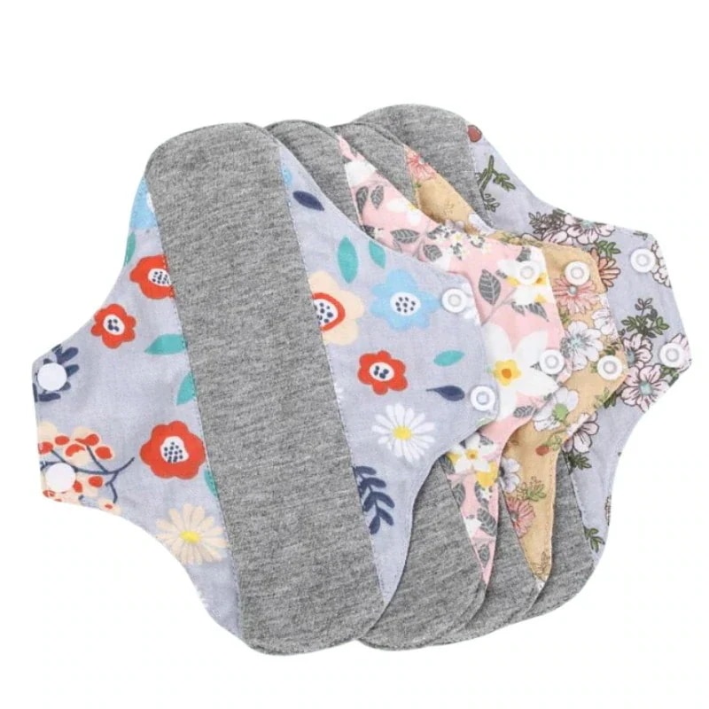 [3個セット]布ナプキン 布ライナー 3枚セット 約23cm オーガニックコットンナプキン 防水 軽失禁 尿もれ 生理 おりものシート 洗濯 洗える 繰り返し おりもの 生理用品