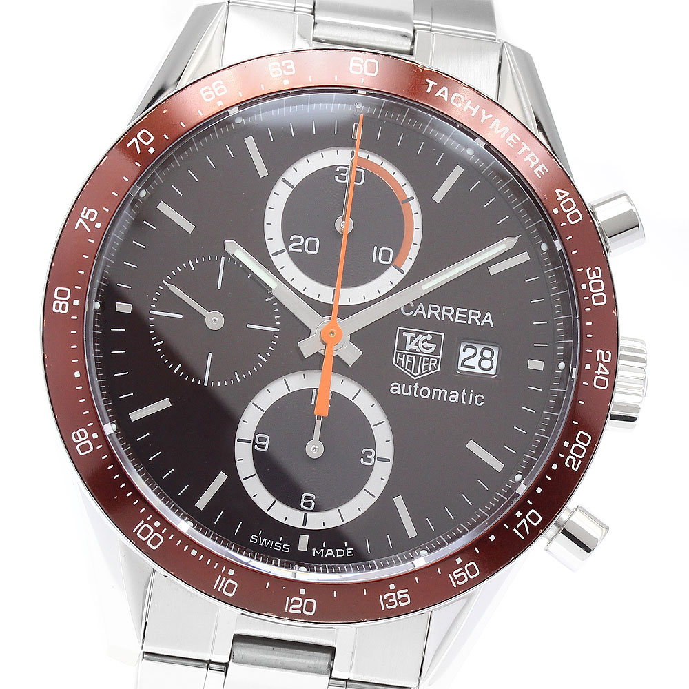 タグホイヤー TAG HEUER CV2013 カレラ クロノグラフ キャリバー16 自動巻き メンズ _889203【中古】