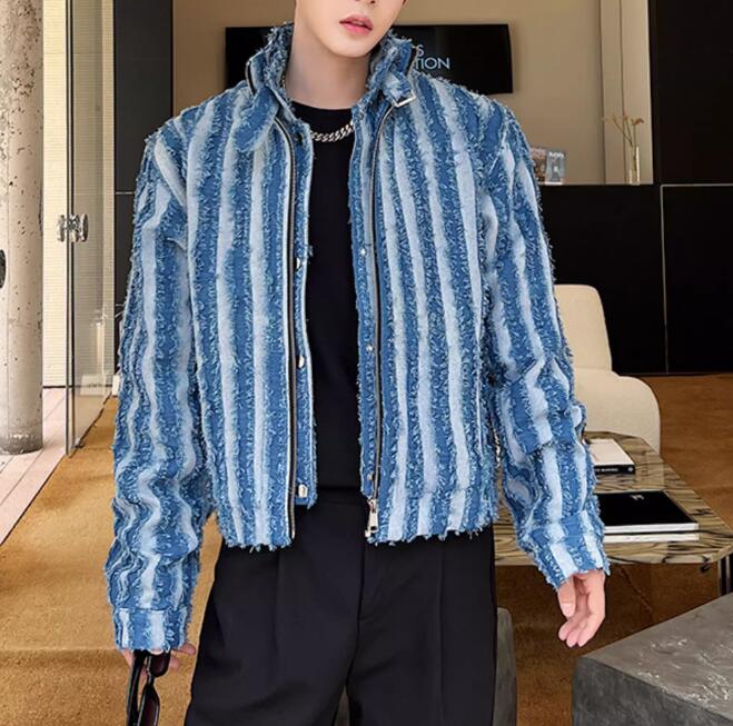 アウター服 韓国ファッション メンズ 長袖 デニムジャケット カジュアル NZ42 5,808円