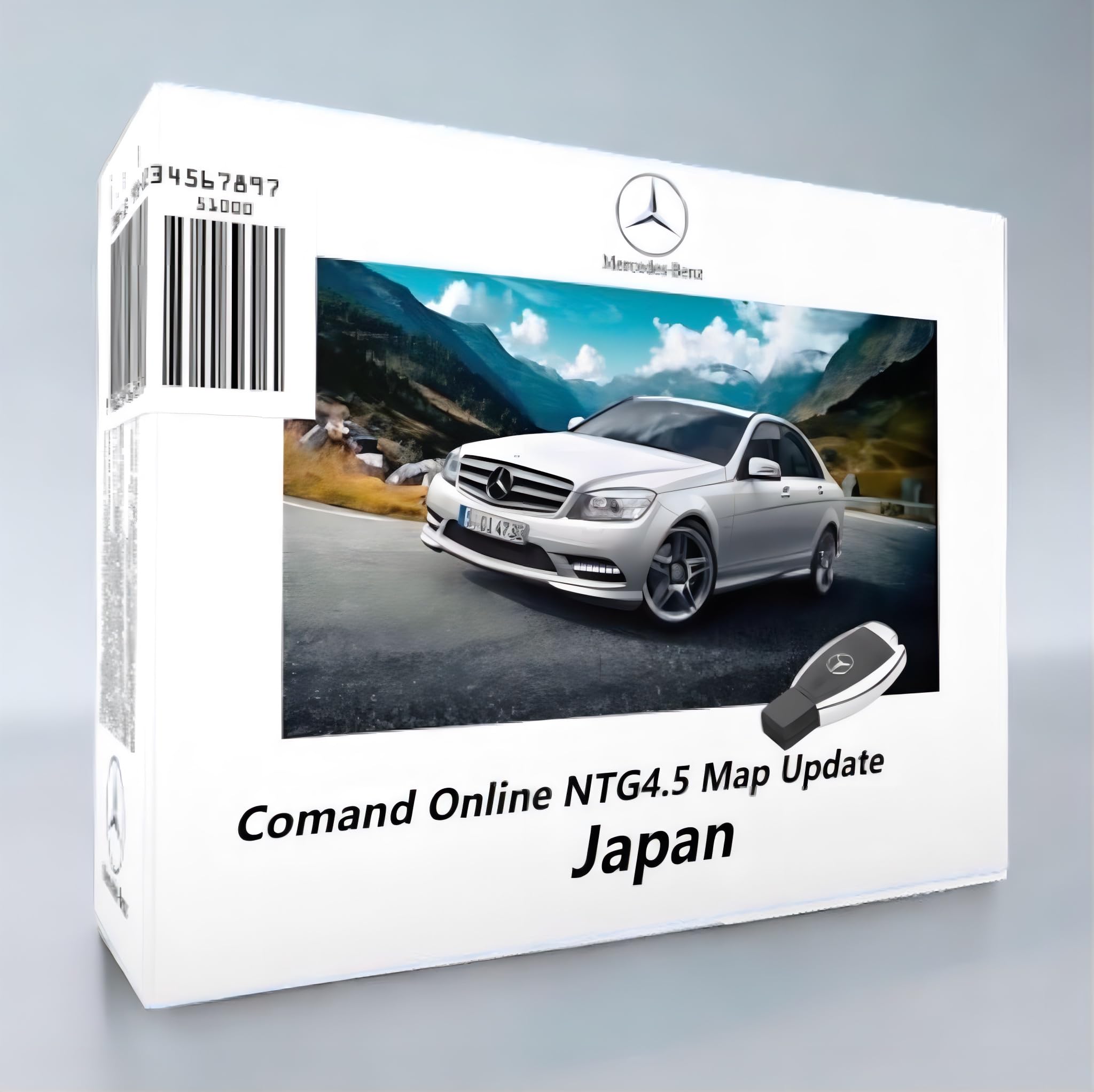 メルセデスベンツ用/地図更新ナビソフト/NTG4.5/4.7用/最終版/W212/S212/C207/C218/X156/W166/X166/W463/他