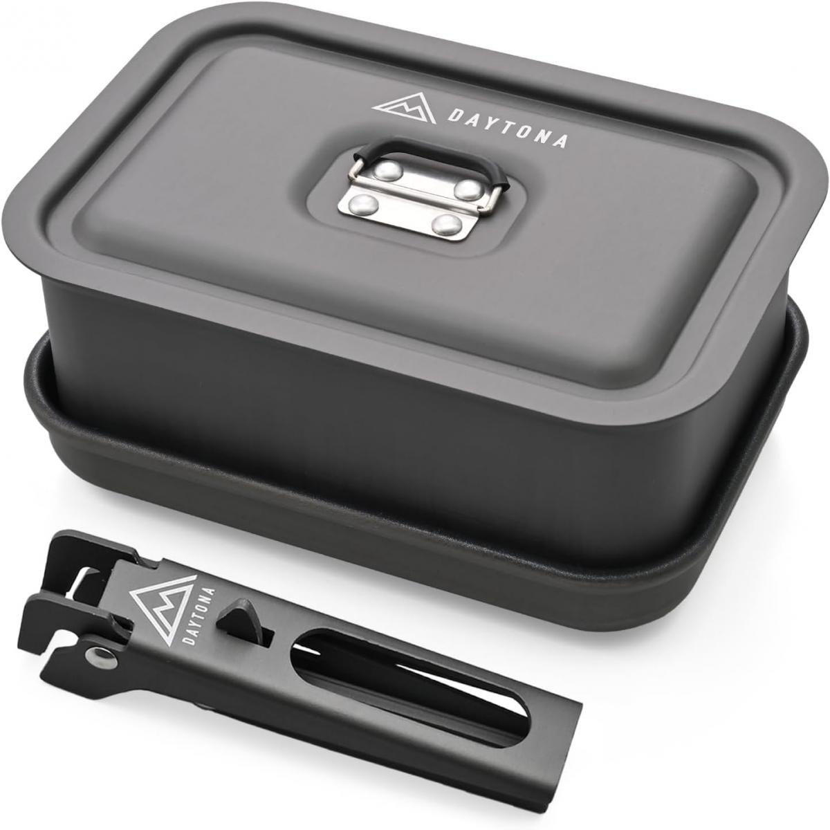 デイトナ Daytona キャンプ クッカー アルミ製 脱着式ハンドル 角形 コンパクト収納 クリップクッカー 35461 アウトドア 四角