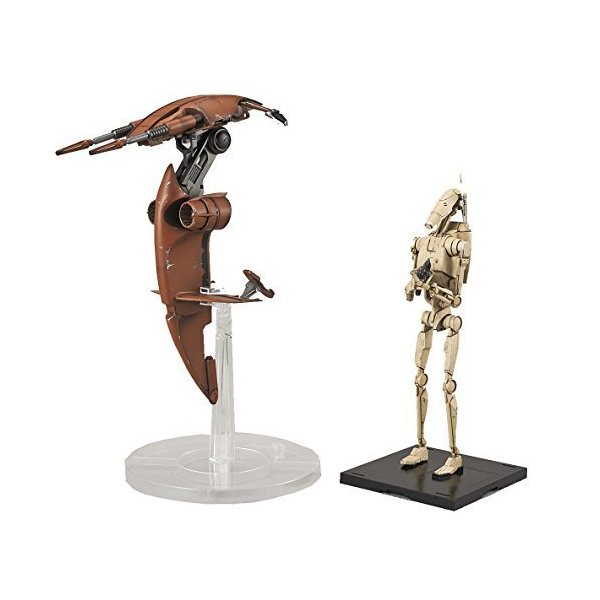 Star Wars Battle Droid & Stapp 1/12 scale plastic model 並行輸入品
