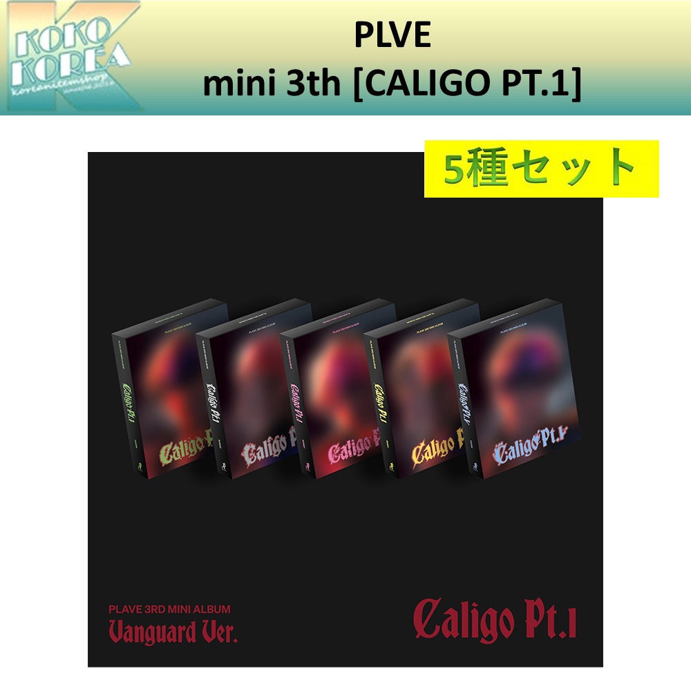 5種セット VANGUARD ver PLAVE mini 3th [CALIGO PT.1]