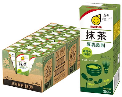 他サイト： マルサン 豆乳飲料抹茶 200ml×24本の商品画像