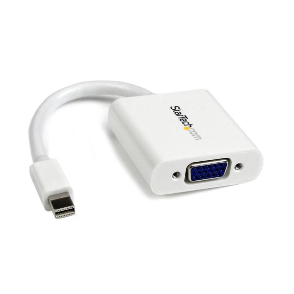 （まとめ）StarTech.com MiniDisplayPort-VGA変換アダプタ MDP2VGAW 1個 3セット