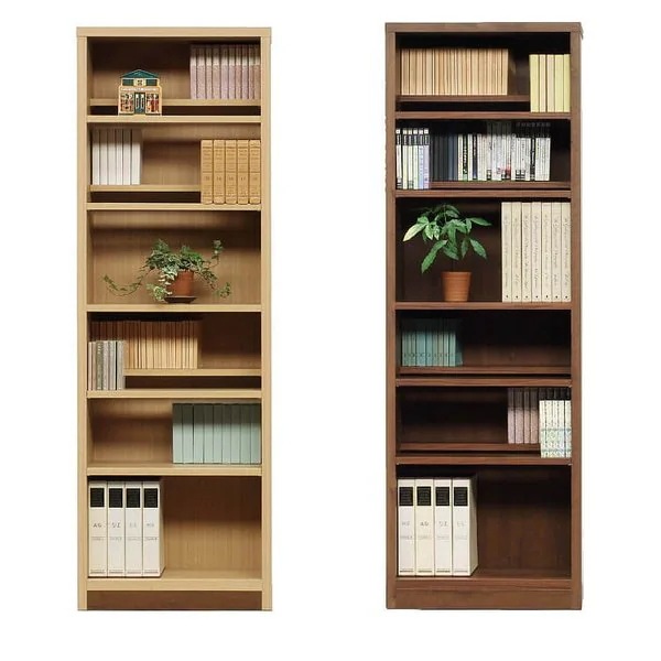 木製 ラック オープンラック 本棚 書棚 幅60cm 奥行29cm 可動式棚 シンプル 本 書類