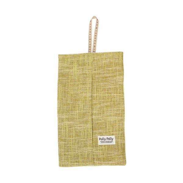 （まとめ） サンベルムPally Pally ティッシュケース イエロー 1個 [x5セット]