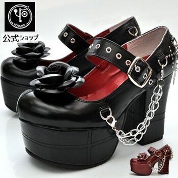 【公式SHOP特典キズ補修液付】 ヨースケ 厚底パンプス レディース 歩きやすい 10.5cm 太ヒール （予約）は8月下旬入荷分予約販売