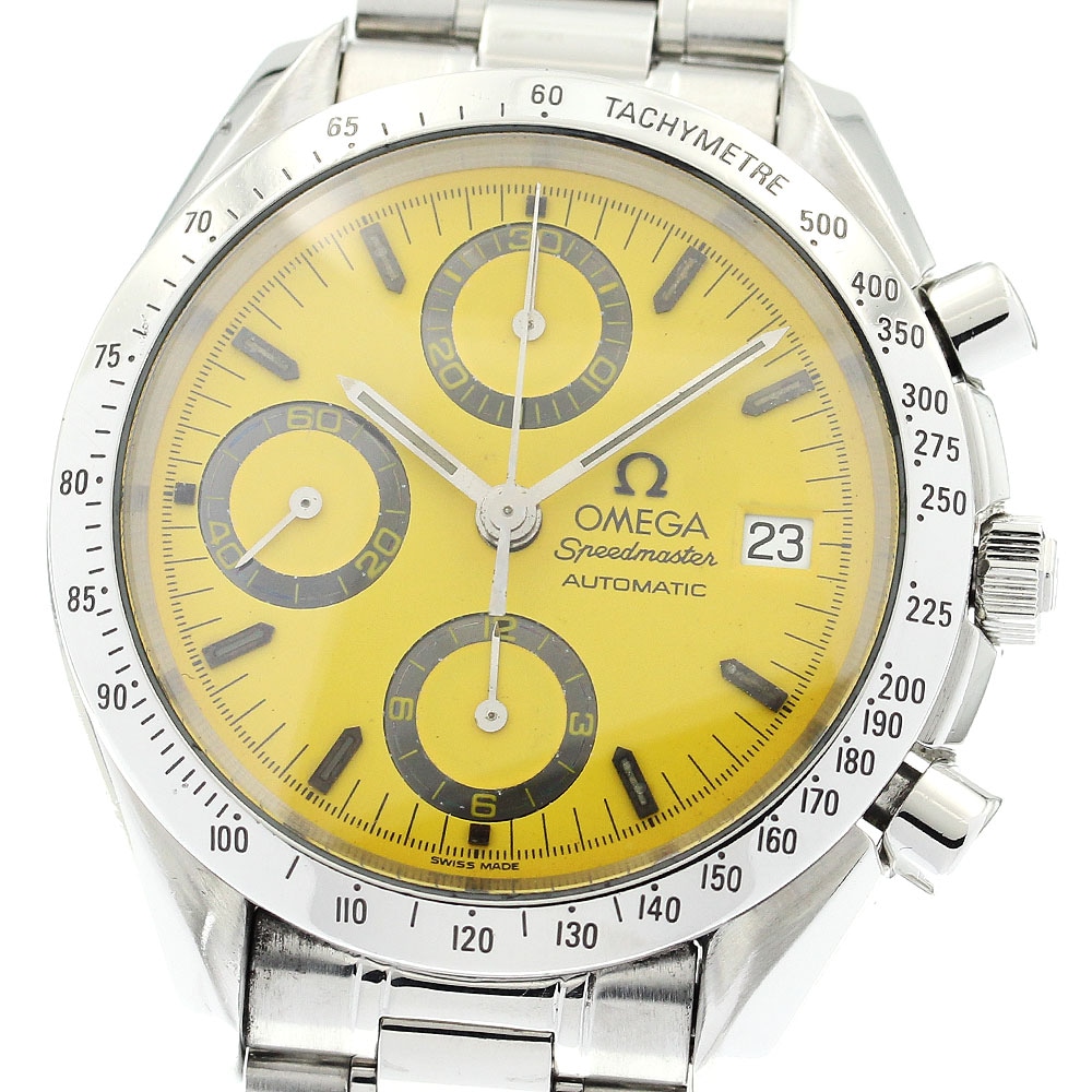 オメガ OMEGA 3511.12 スピードマスター デイト ミハエルシューマッハ クロノグラフ 自動巻き メンズ _872454【中古】
