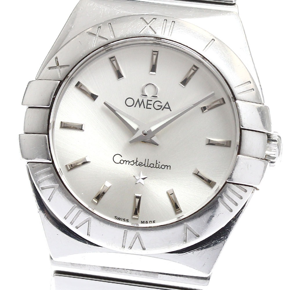 オメガ OMEGA 123.10.24.60.02.001 コンステレーション ブラッシュ クォーツ レディース _897264【中古】