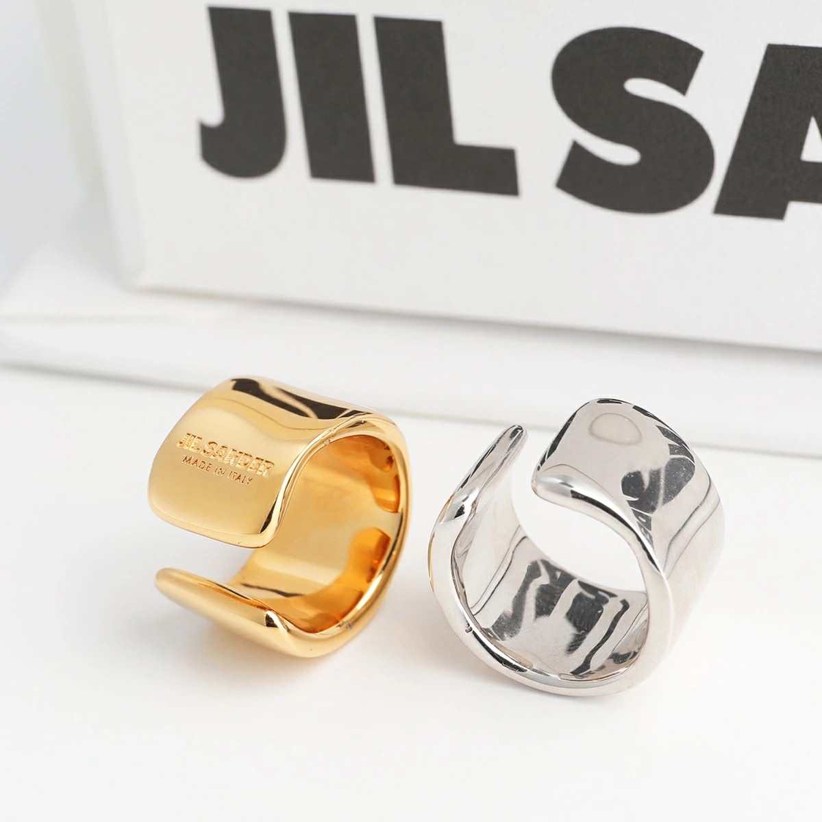 JIL SANDER ジルサンダー イヤーカフ CW2 EARCUFF SET 2 J12VG0160 P4877 P6959 レディース アクセサリー イヤカフ カラー2色