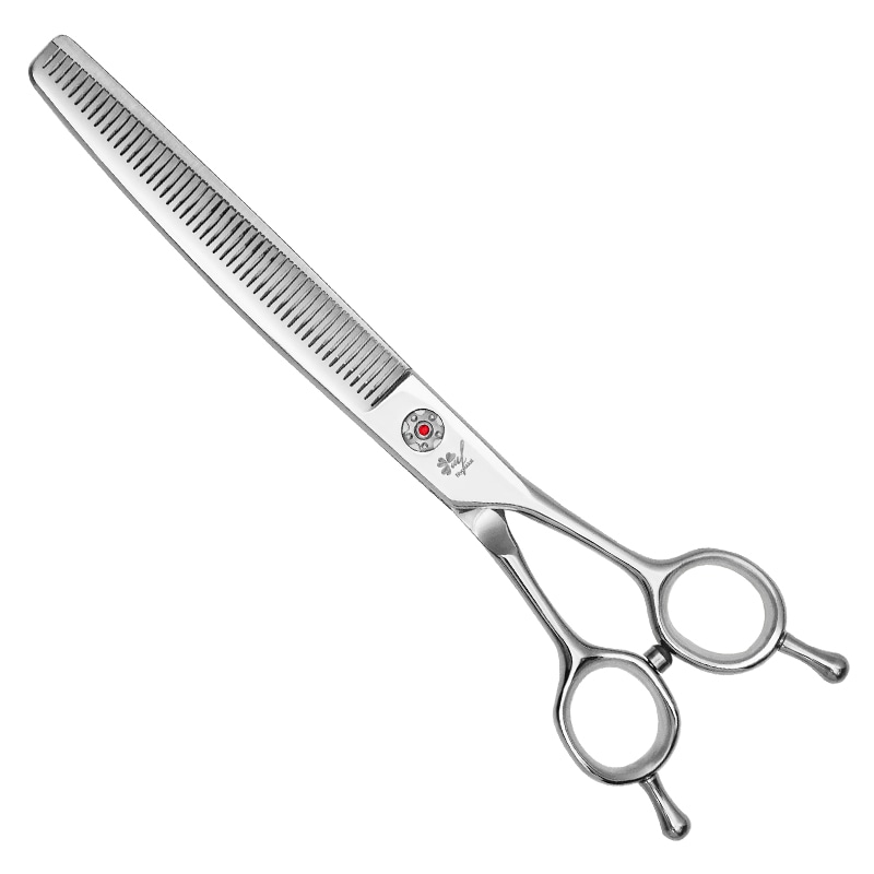 PW-BBAEK(逆刃) 高級トリミングセニングかーブシザー (すき率80%)