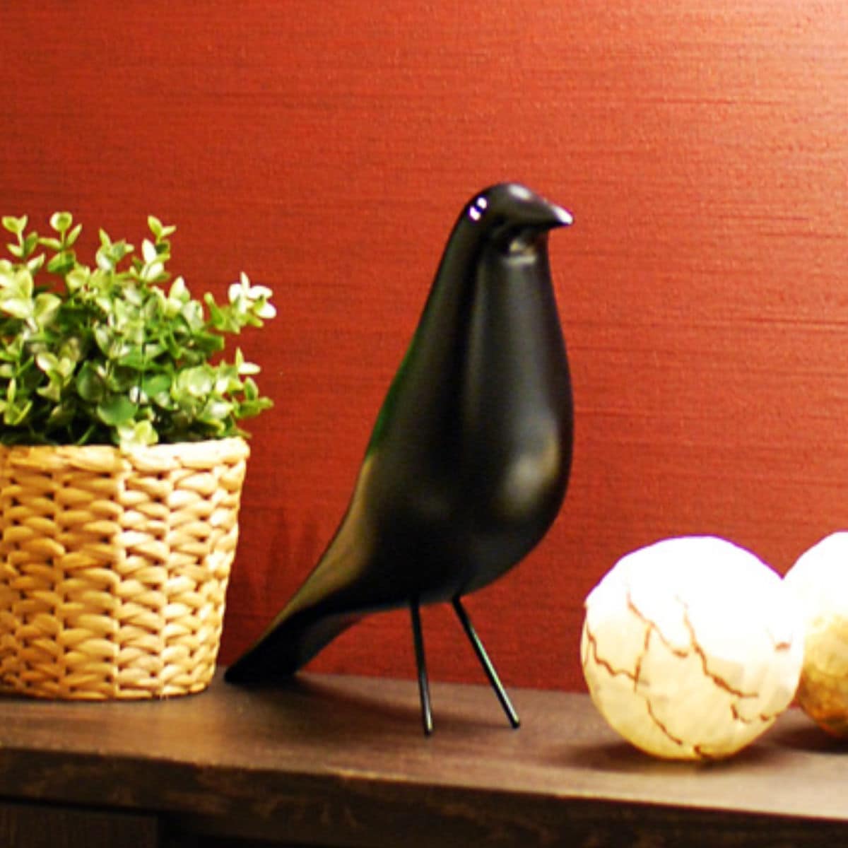 オブジェ イームズ ハウスバード リプロダクト 置き物 雑貨 インテリア 北欧 おしゃれ 鳥 ディスプレイ 置物 飾る かわいい ハイセンス リビング 玄関 モダン 北欧インテリア
