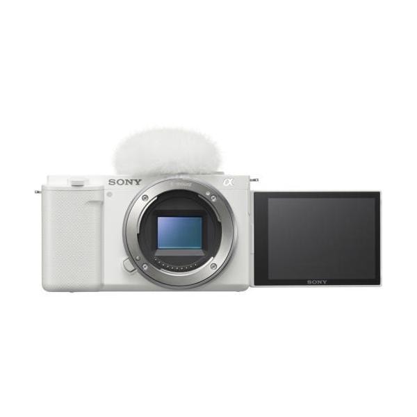 ソニー カメラ ミラーレス一眼カメラ ボディ単体 VLOGCAM ZV-E10(W) ホワイト SONY
