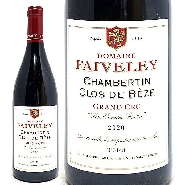 2020 シャンベルタン クロ ド ベーズ グラン クリュ レ ズーヴレ ロダン 750ml フェヴレ フランス 赤ワイン コク辛口 ワイン ^B0IVCB20^