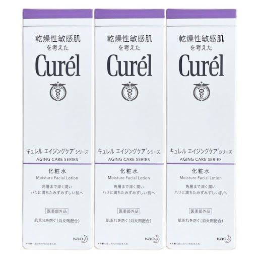 キュ レル エイジングケア化粧水 140ml 3個セット 花王 医薬部外品 エイジングケアシリーズ