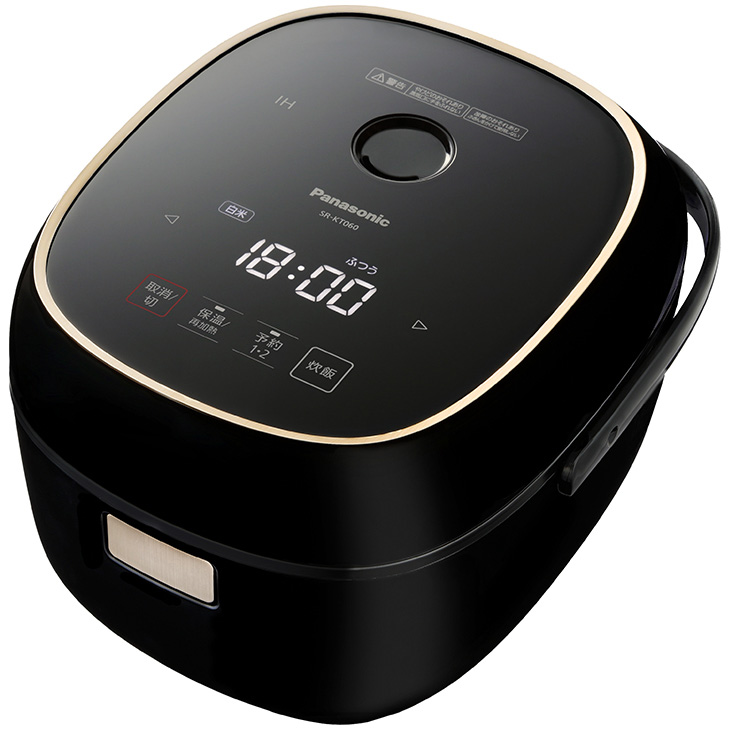 パナソニック SR-KT060-K IHジャー炊飯器（3.5合炊き）　ブラック SRKT060K