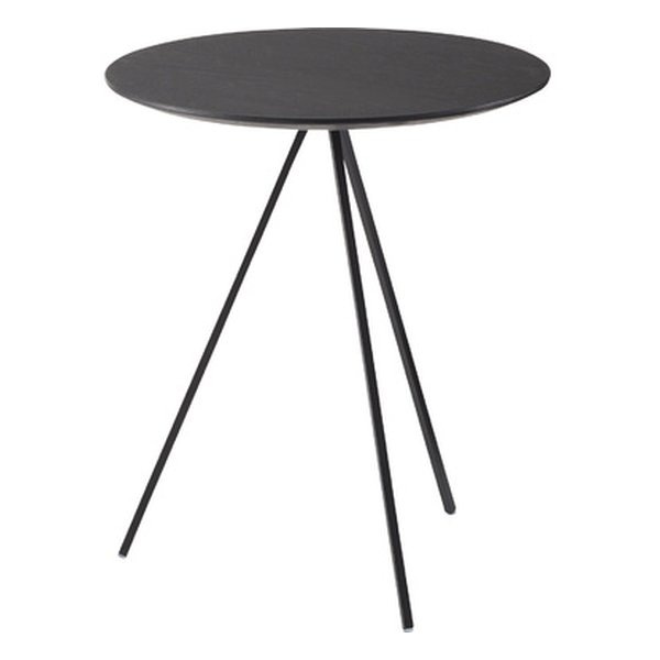 サイドテーブル ブラック 幅45×奥行き45×高さ51.5cm HIT-232BK