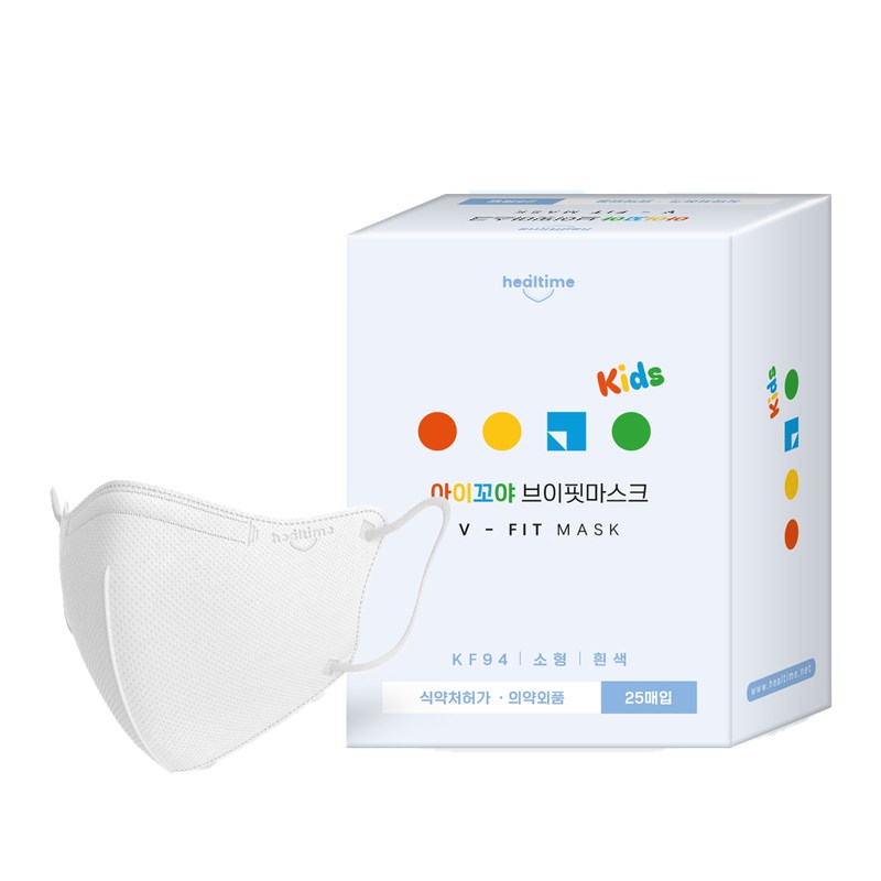 ヒルタイムVifitマスク小型KF94 /スノーホワイト/ 1個/ 25個入り 4,844円