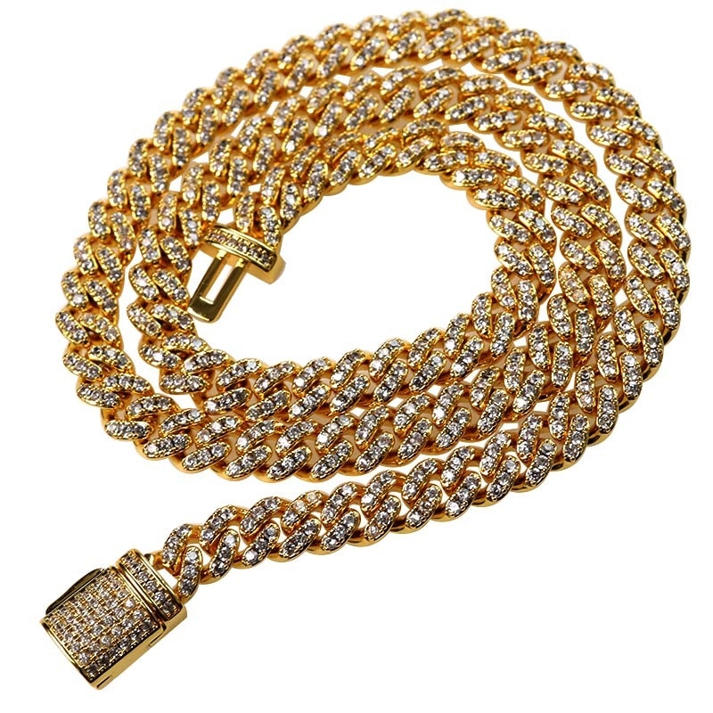 喜平チェーンネックレス パヴェ [n407-g-6mm] 10,582円