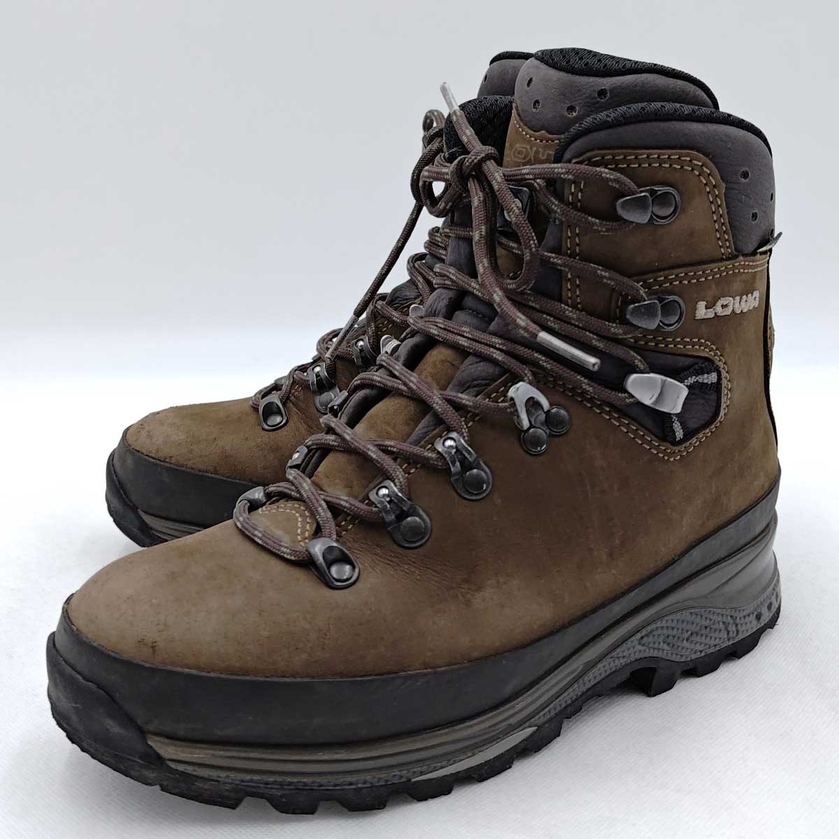 【中古】ローバー TAHOE PRO 2 GT タホー プロ 24.3cm セピア L020607 レディース LOWA 登山 トレッキングシューズ ヌバックレザー