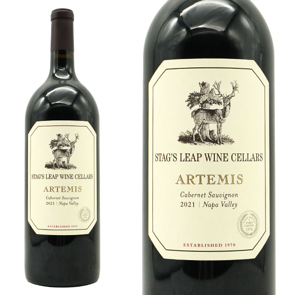【大型マグナム】スタッグス リープ ワイン セラーズ アルテミス カベルネ ソーヴィニヨン 2021 蔵出し作品 オーク樽驚異の18ヵ月熟成 正規品STAGS LEAP WINE CELLA