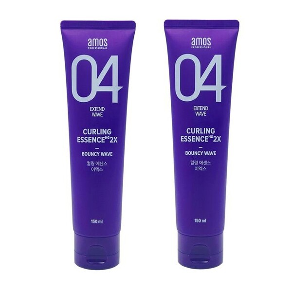 アモス 04 プロフェッショナル カーリング エッセンス 2X 150ml 2個