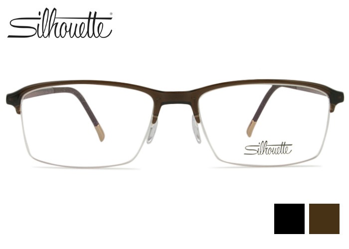 シルエット Silhouette 2914 SPX Illusion Nylor イリュージョンナイロール 眼鏡 ハーフリム オーストリア製 スクエア 樹脂