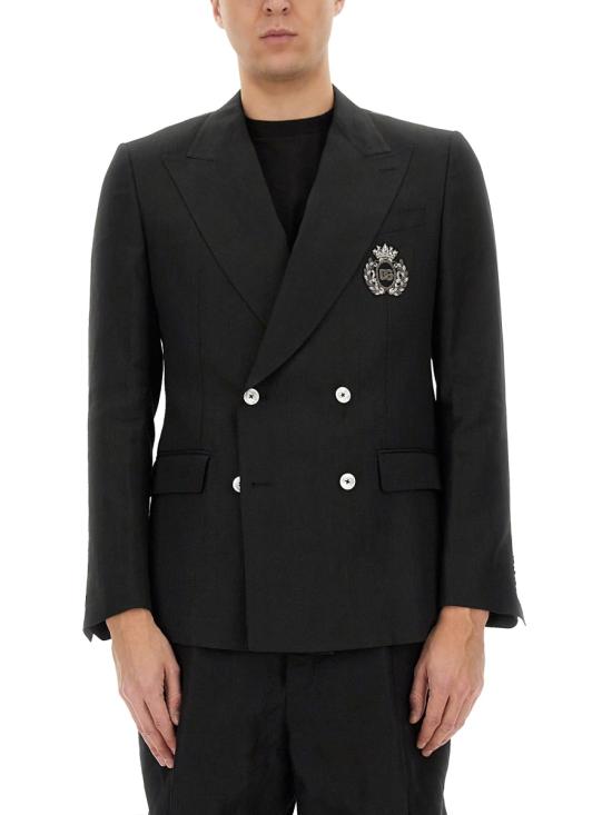 DOLCE & GABBANA Men Jacket G2TJ2Z FU4K6N0000 BLACK