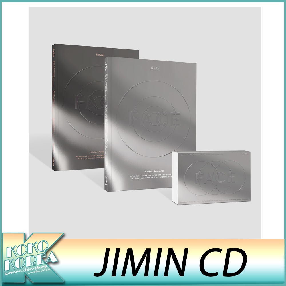 3種セット BTS ジミン - FACE （ALBUM２種+Weverse Albums）